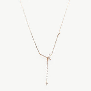 Kristallen Lariat ketting