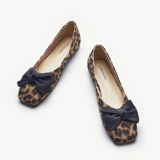 Animal Prints Bow Flats (Eva)