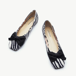 Animal Prints Bow Flats (Eva)