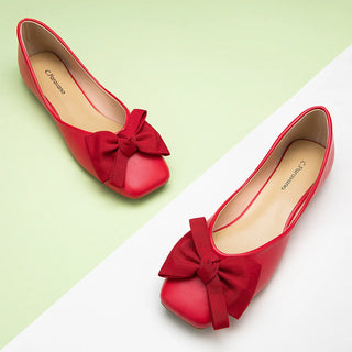 Bow Ballerina Flats (Eva)