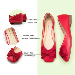 Bow Ballerina Flats (Eva)