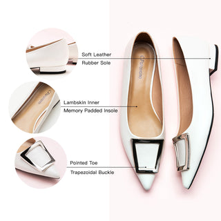 Trapezoidal Buckle Flats (Aida)