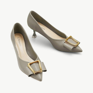 Metal Tie Pumps (Olivia)