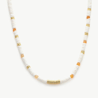  Beaded Stack Necklace, a boho-inspired piece featuring multiple strands of colorful beads stacked together, creating a vibrant and stylish accessory for a touch of eclectic elegance