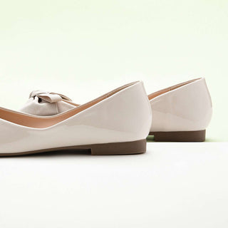 Patent Bow Ballerina Flats (Eva)