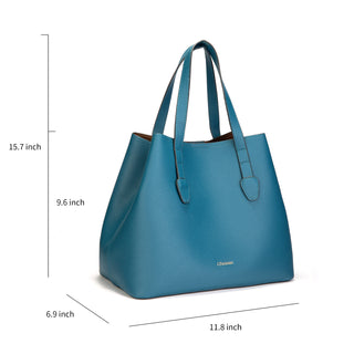 Napoli Tote Bag Peacock Blue