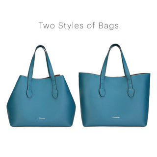 Napoli Tote Bag Peacock Blue