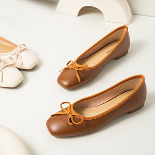 Brown Women's Ballet Flats: Classic Sophistication